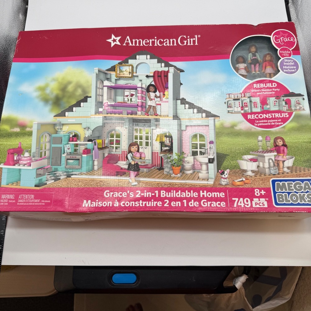 American Girl Mega Bloks Grace's Buildable Set 749 Pcs unopened 2015 RETIRED